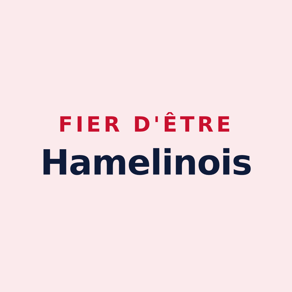 Magnet « Fier d'être Hamelinois » — design pour Hamelin