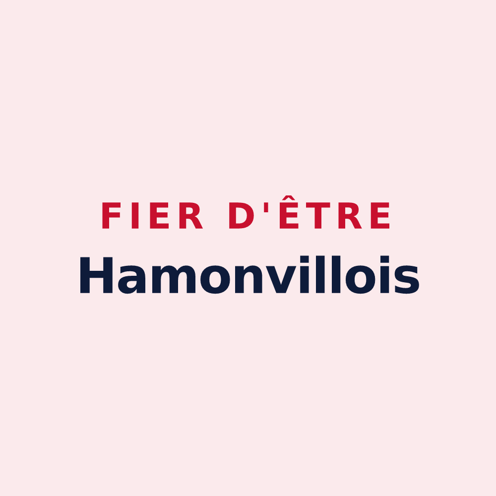 Magnet « Fier d'être Hamonvillois » — design pour Hamonville