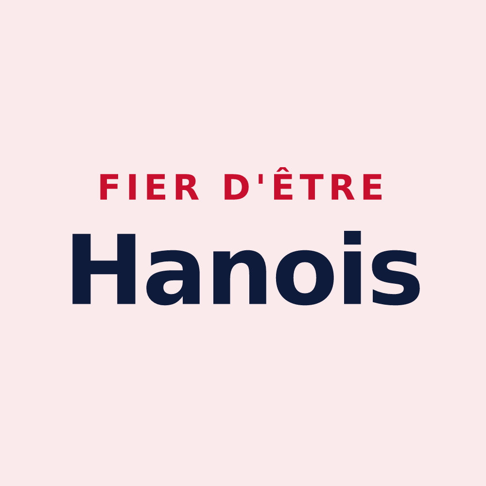 Magnet « Fier d'être Hanois » — design pour Han-sur-Nied
