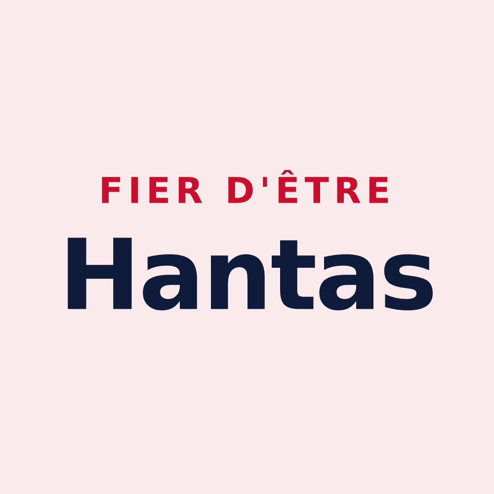 Magnet « Fier d'être Hantas » — design pour Hans