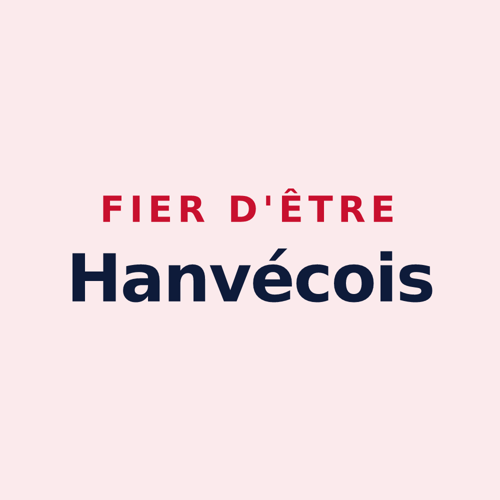 Magnet « Fier d'être Hanvécois » — design pour Hanvec