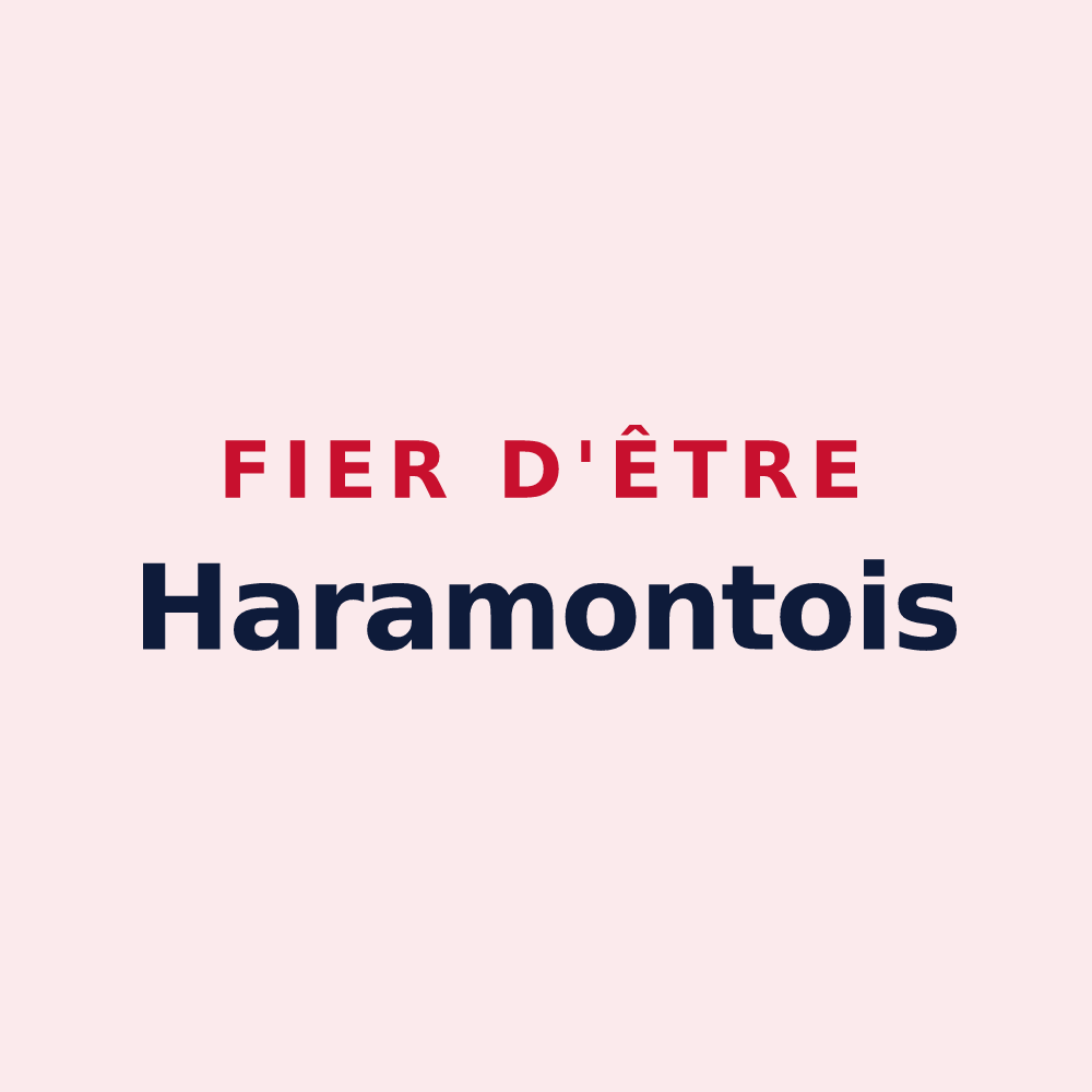 Magnet « Fier d'être Haramontois » — design pour Haramont