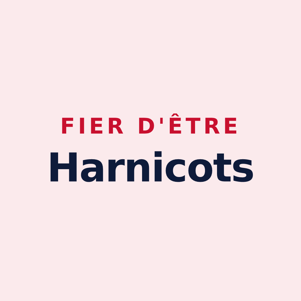 Magnet « Fier d'être Harnicots » — design pour Hargnies