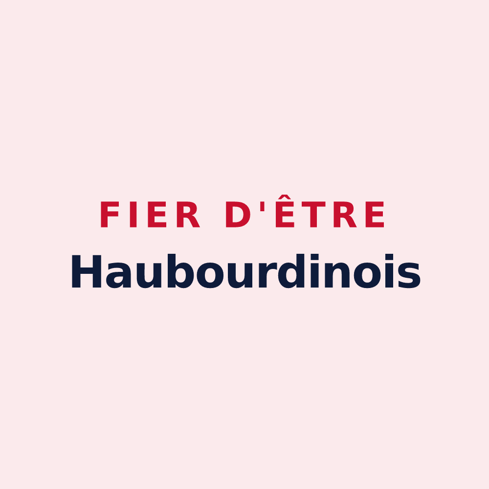 Magnet « Fier d'être Haubourdinois » — design pour Haubourdin