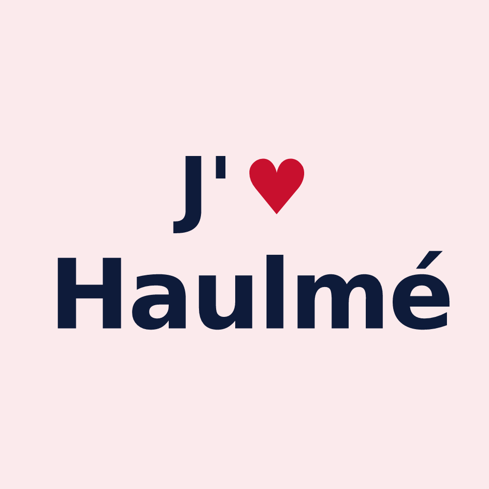 Magnet personnalisé Haulmé — design J'aime Haulmé