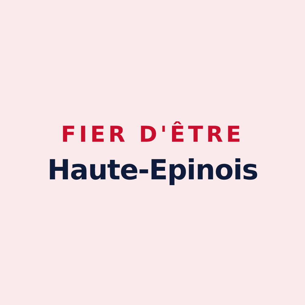 Magnet « Fier d'être Haute-Epinois » — design pour Haute-Épine