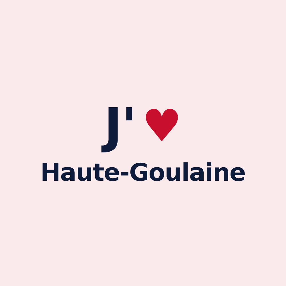 Magnet personnalisé Haute-Goulaine — design J'aime Haute-Goulaine