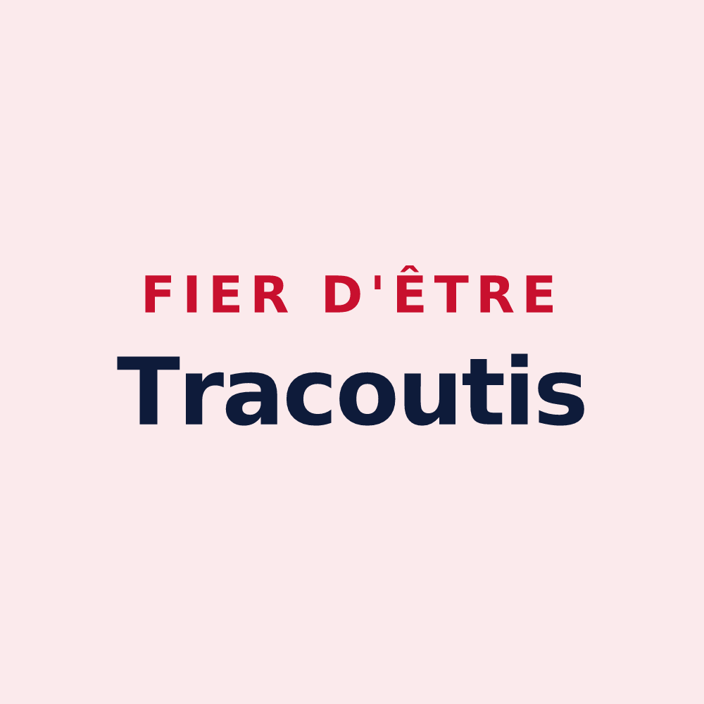 Magnet « Fier d'être Tracoutis » — design pour Hautecour