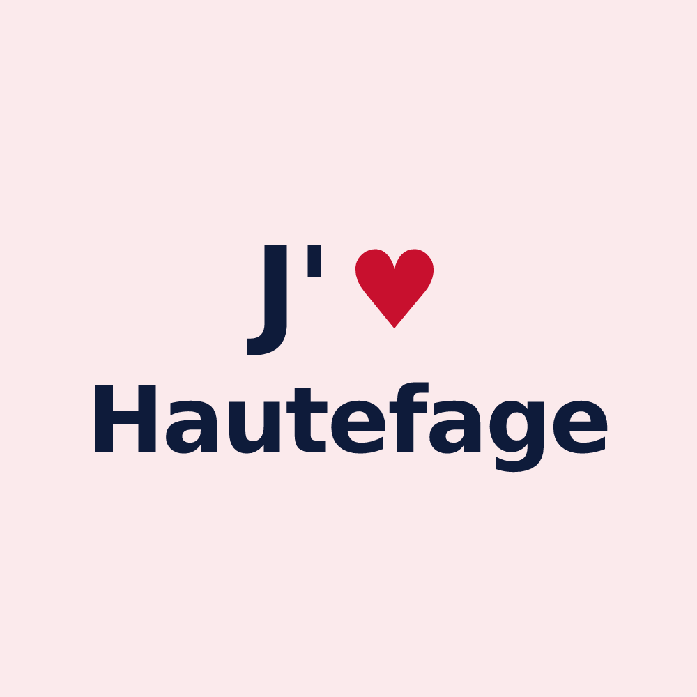 Magnet personnalisé Hautefage — design J'aime Hautefage