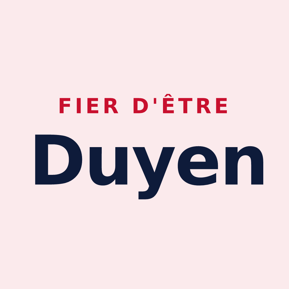 Magnet « Fier d'être Duyen » — design pour Hautes-Duyes
