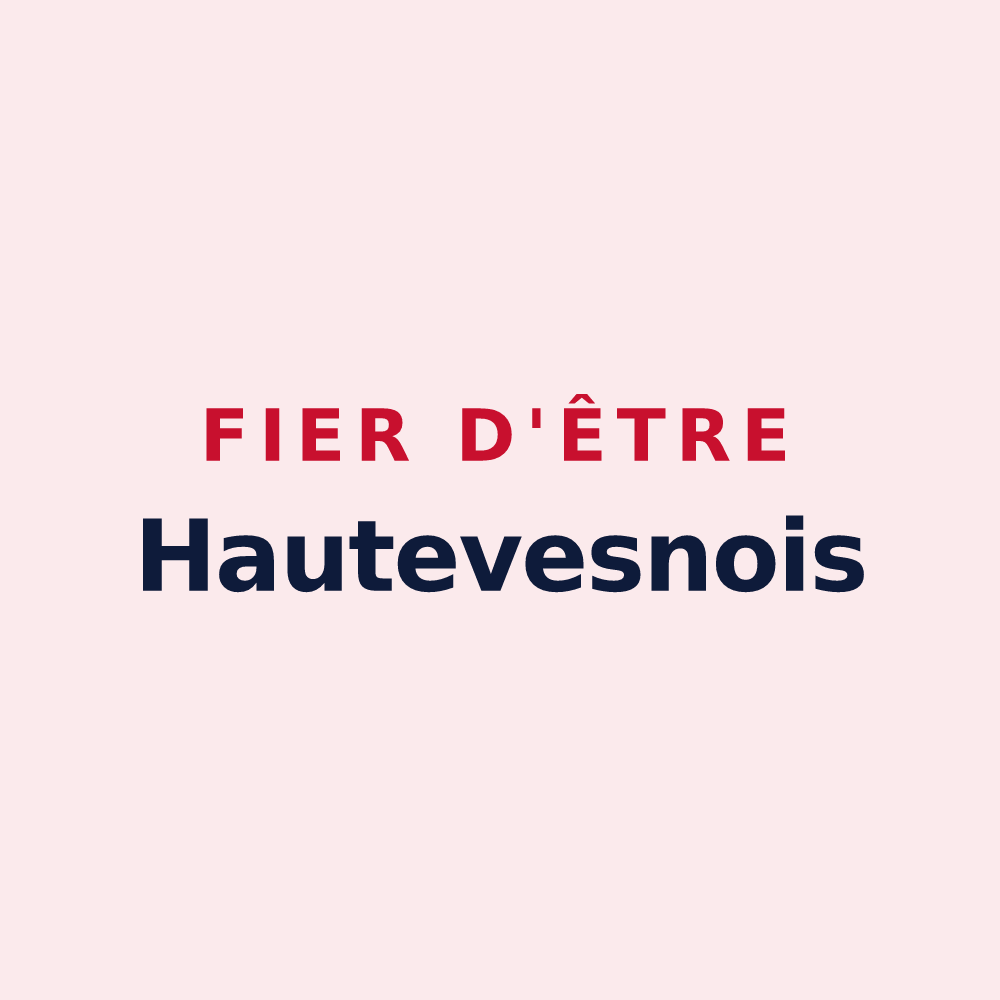 Magnet « Fier d'être Hautevesnois » — design pour Hautevesnes