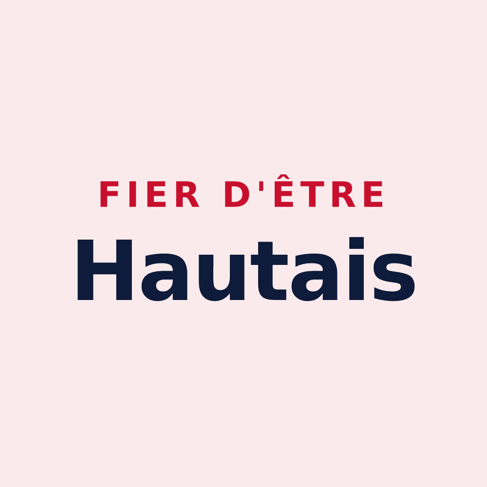 Magnet « Fier d'être Hautais » — design pour Hauteville-sur-Mer