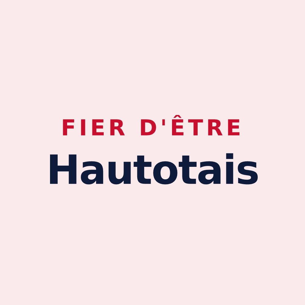 Magnet « Fier d'être Hautotais » — design pour Hautot-sur-Mer