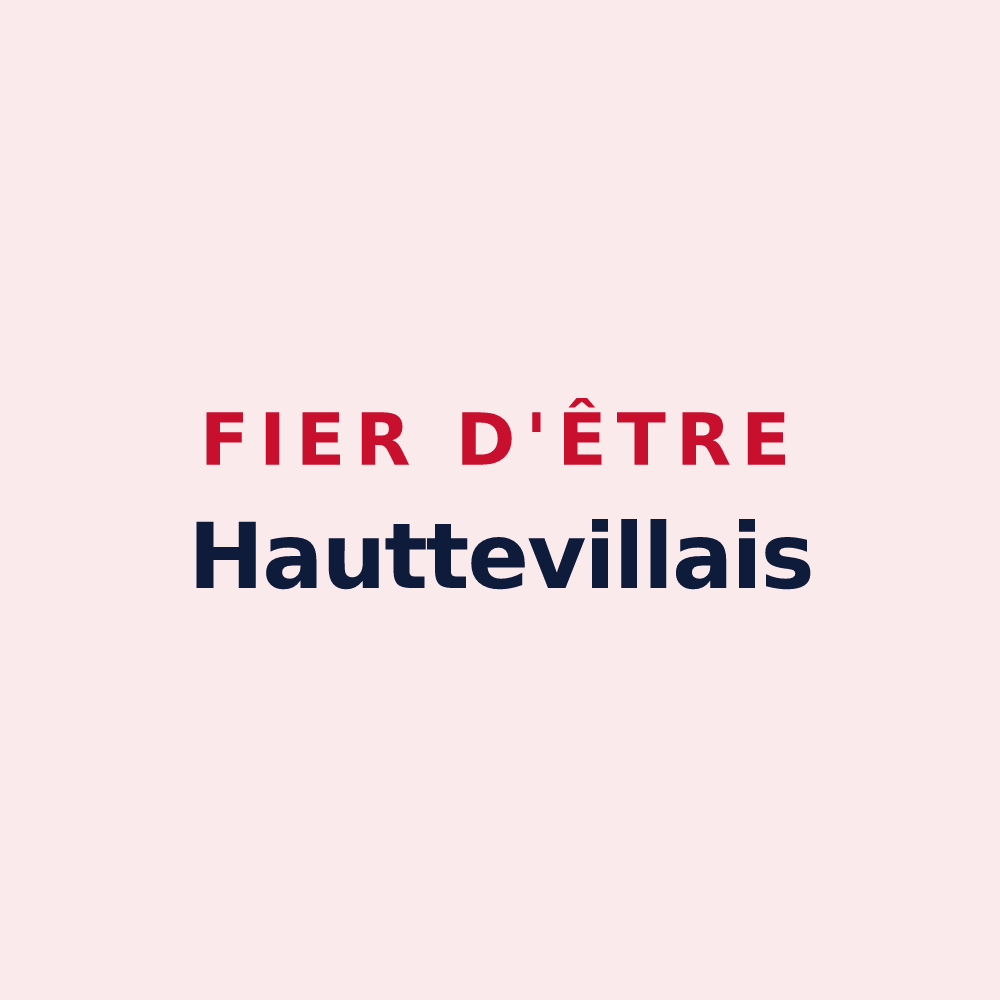 Magnet « Fier d'être Hauttevillais » — design pour Hautteville-Bocage