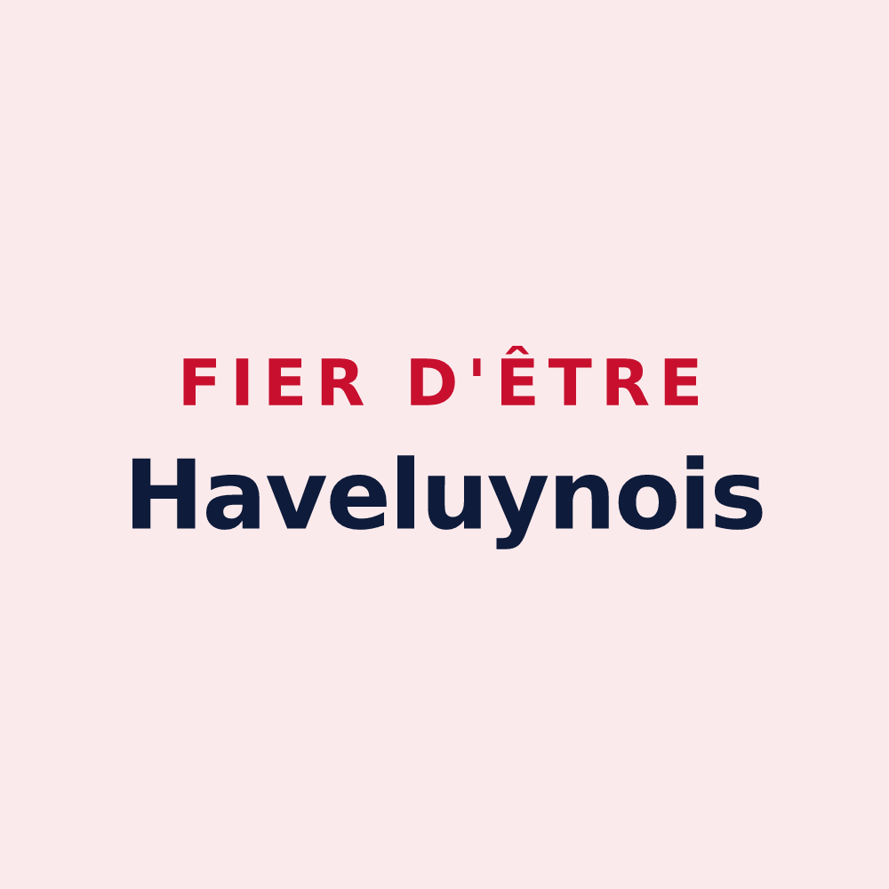 Magnet « Fier d'être Haveluynois » — design pour Haveluy