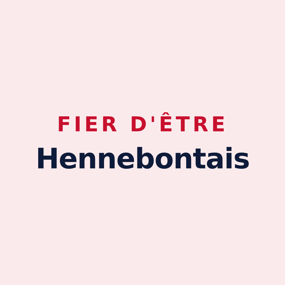 Magnet « Fier d'être Hennebontais » — design pour Hennebont