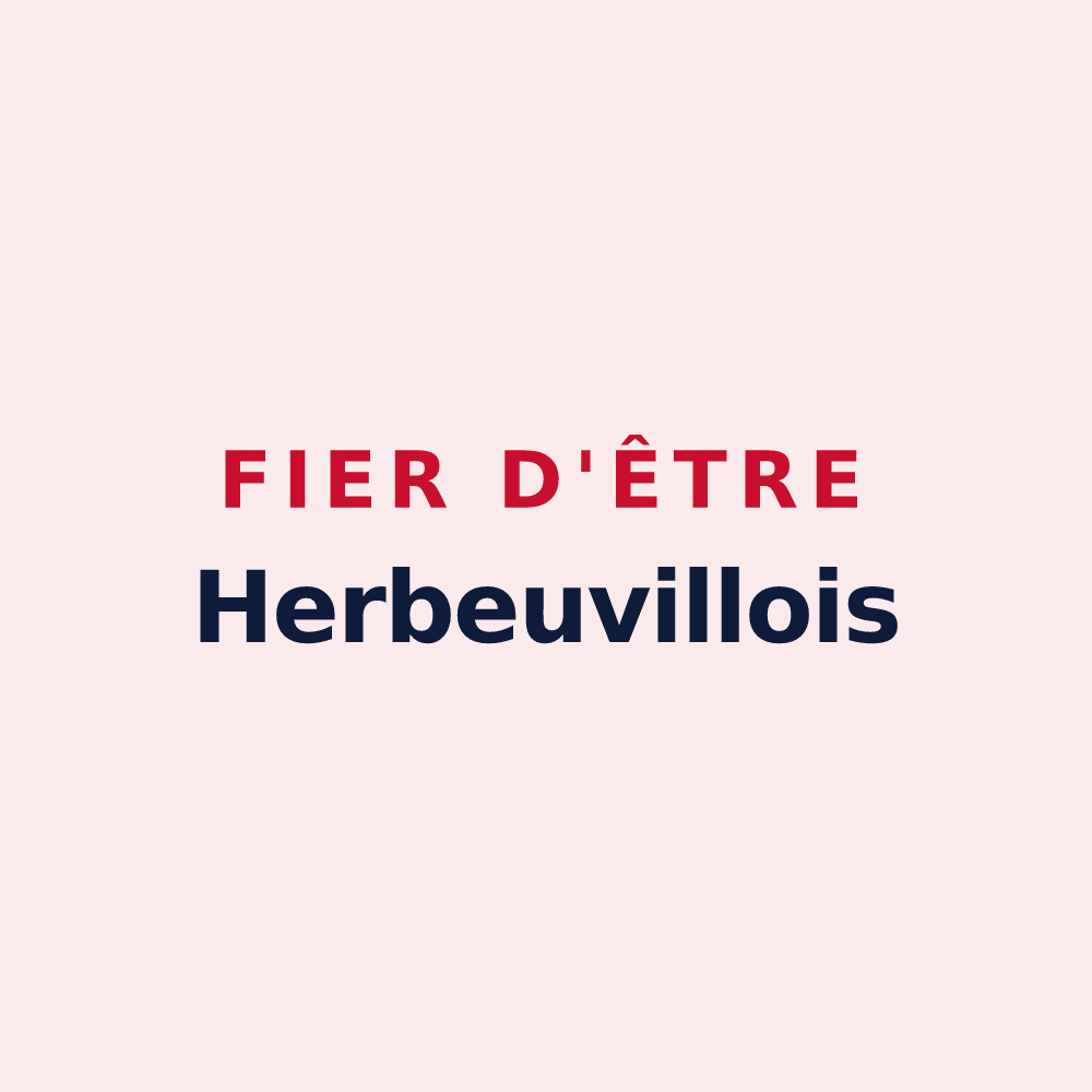 Magnet « Fier d'être Herbeuvillois » — design pour Herbeuville
