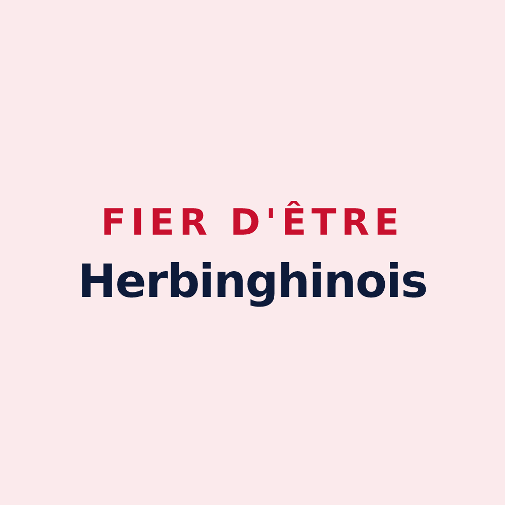 Magnet « Fier d'être Herbinghinois » — design pour Herbinghen