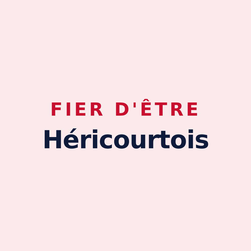 Magnet « Fier d'être Héricourtois » — design pour Héricourt