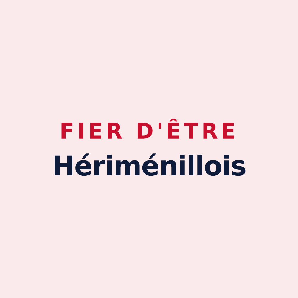 Magnet « Fier d'être Hériménillois » — design pour Hériménil