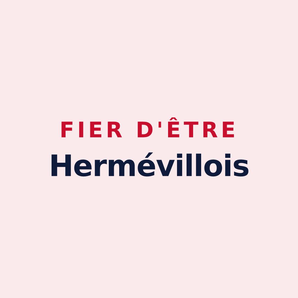 Magnet « Fier d'être Hermévillois » — design pour Herméville-en-Woëvre