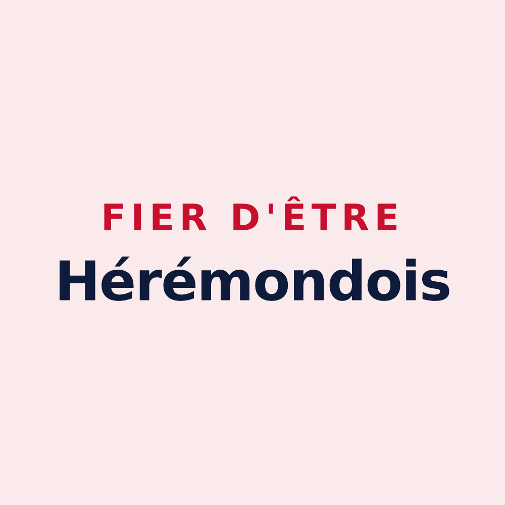 Magnet « Fier d'être Hérémondois » — design pour Hermonville