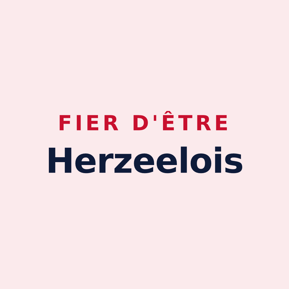 Magnet « Fier d'être Herzeelois » — design pour Herzeele