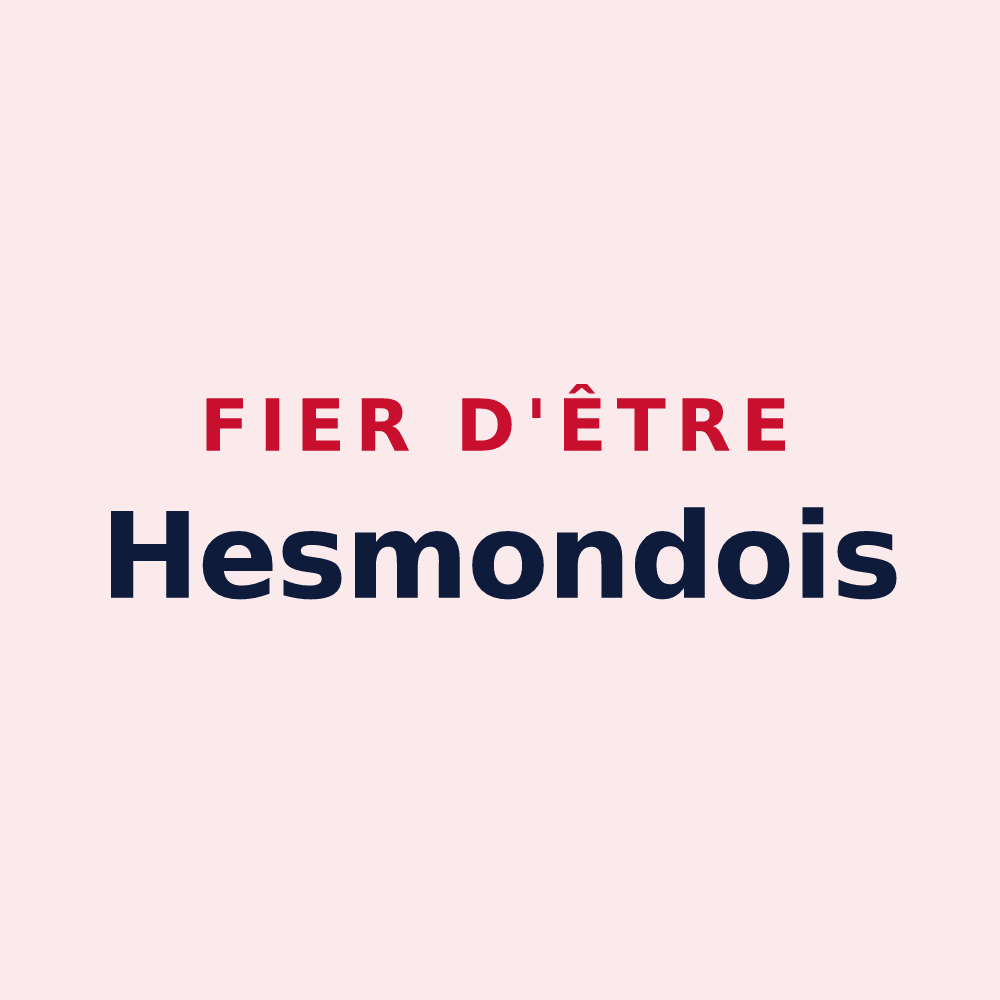 Magnet « Fier d'être Hesmondois » — design pour Hesmond