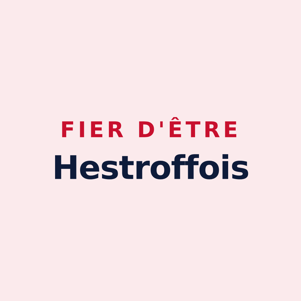 Magnet « Fier d'être Hestroffois » — design pour Hestroff