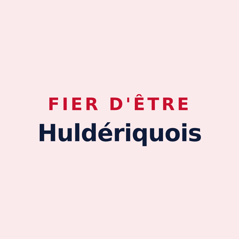 Magnet « Fier d'être Huldériquois » — design pour Heutrégiville