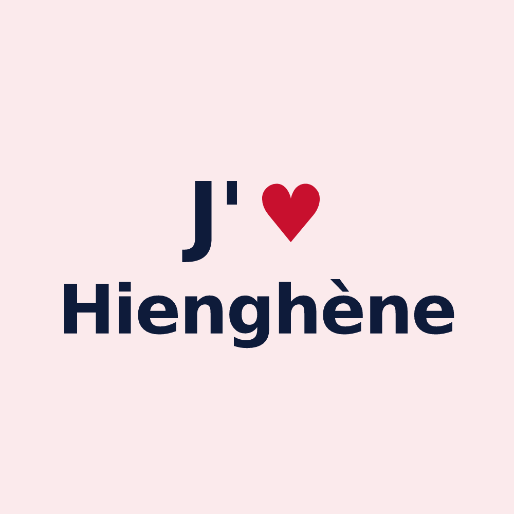 Magnet personnalisé Hienghène — design J'aime Hienghène