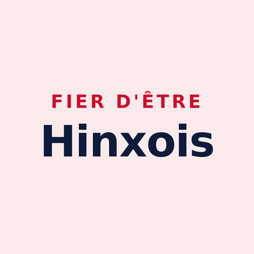 Magnet « Fier d'être Hinxois » — design pour Hinx