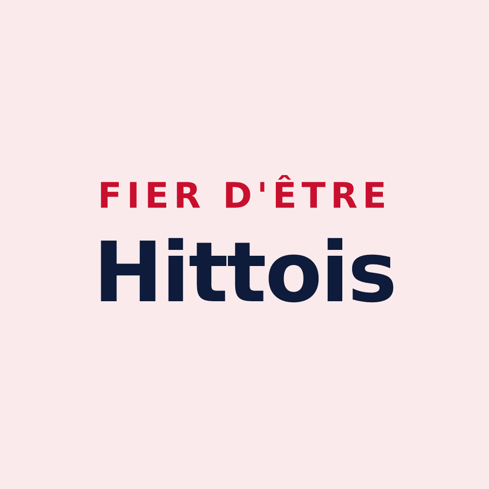 Magnet « Fier d'être Hittois » — design pour Hitte
