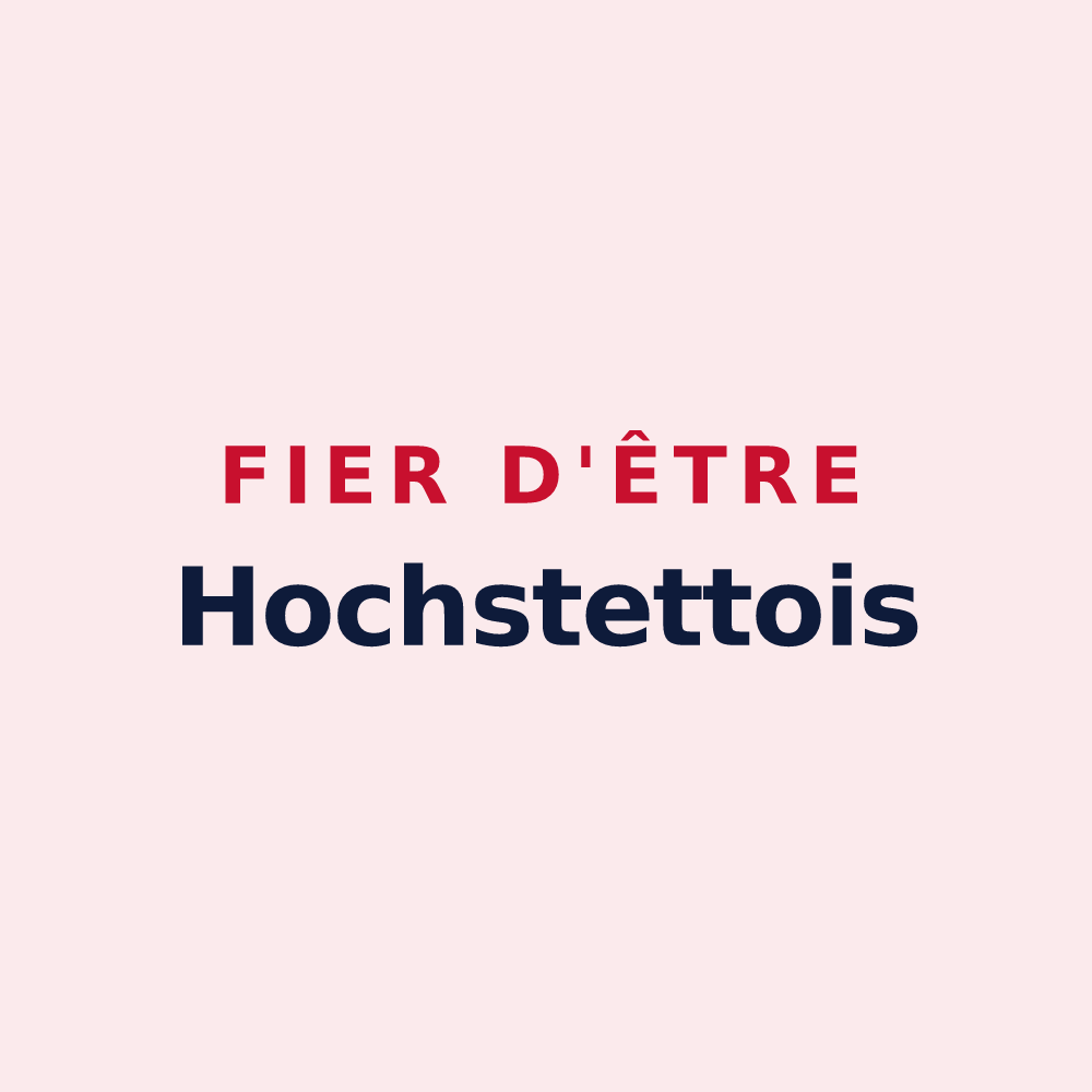 Magnet « Fier d'être Hochstettois » — design pour Hochstett