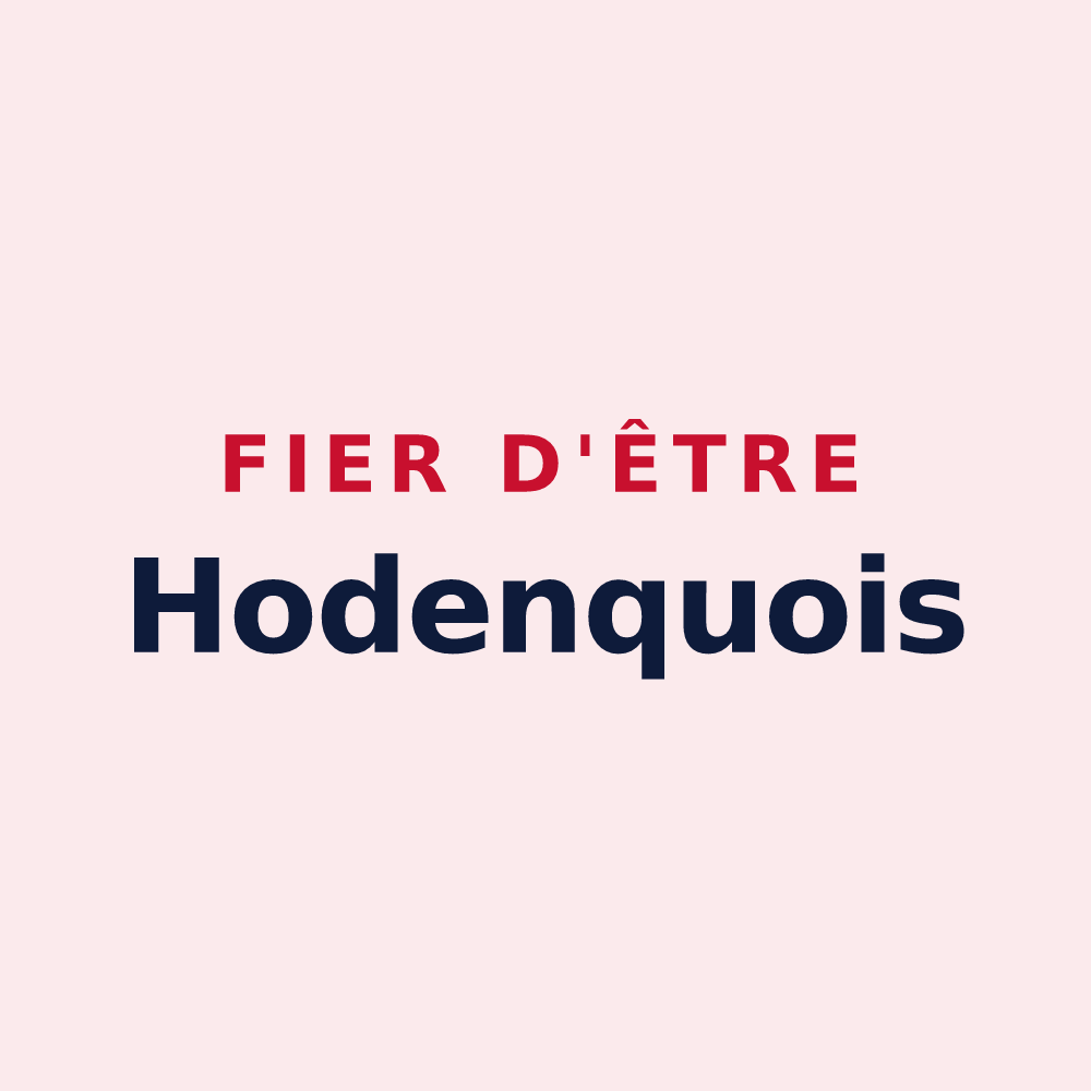 Magnet « Fier d'être Hodenquois » — design pour Hodenc-en-Bray