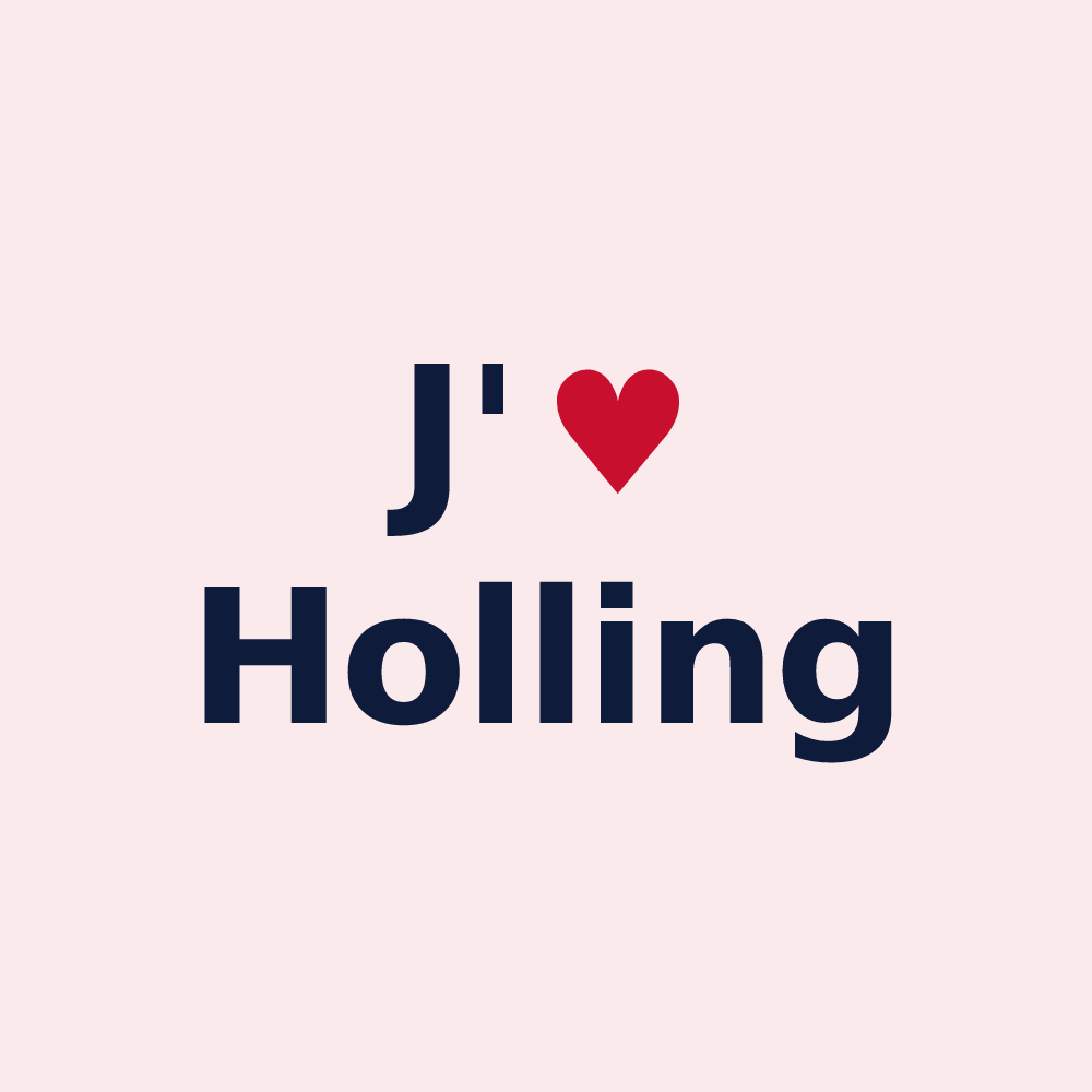 Magnet personnalisé Holling — design J'aime Holling
