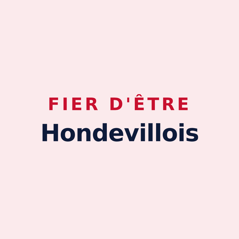 Magnet « Fier d'être Hondevillois » — design pour Hondevilliers