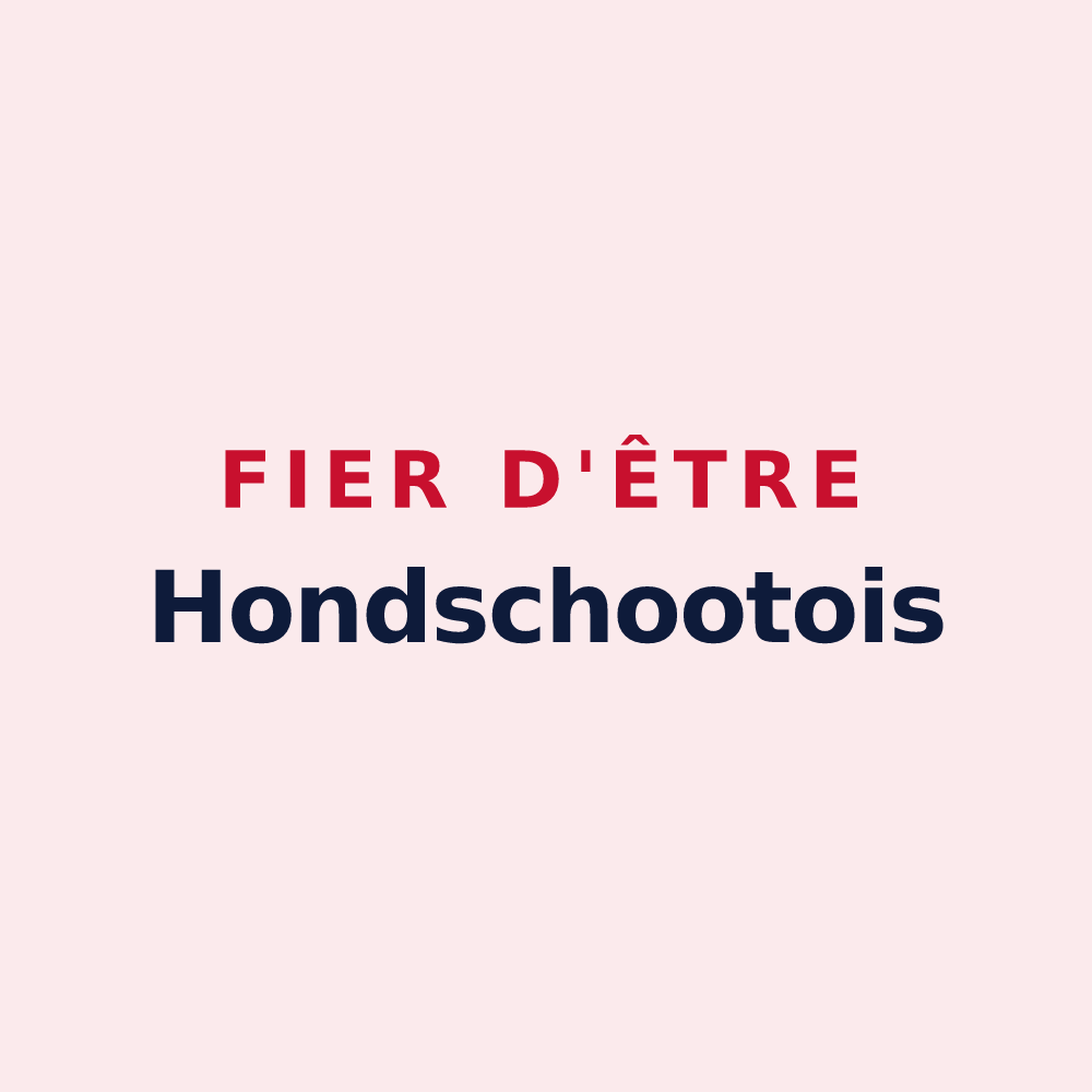Magnet « Fier d'être Hondschootois » — design pour Hondschoote