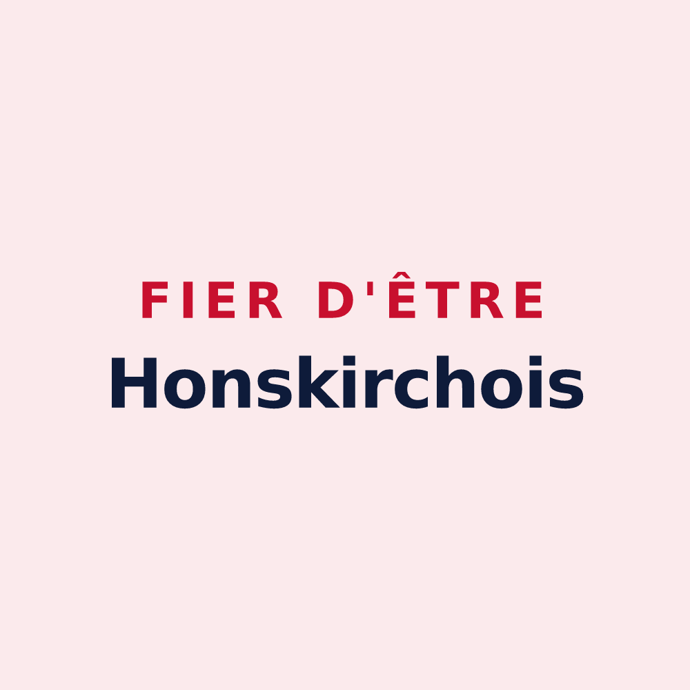Magnet « Fier d'être Honskirchois » — design pour Honskirch