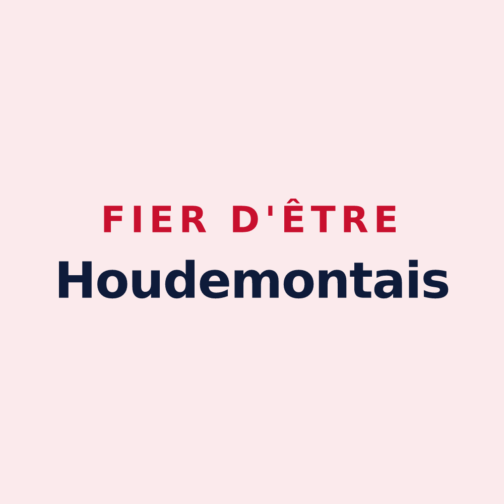 Magnet « Fier d'être Houdemontais » — design pour Houdemont