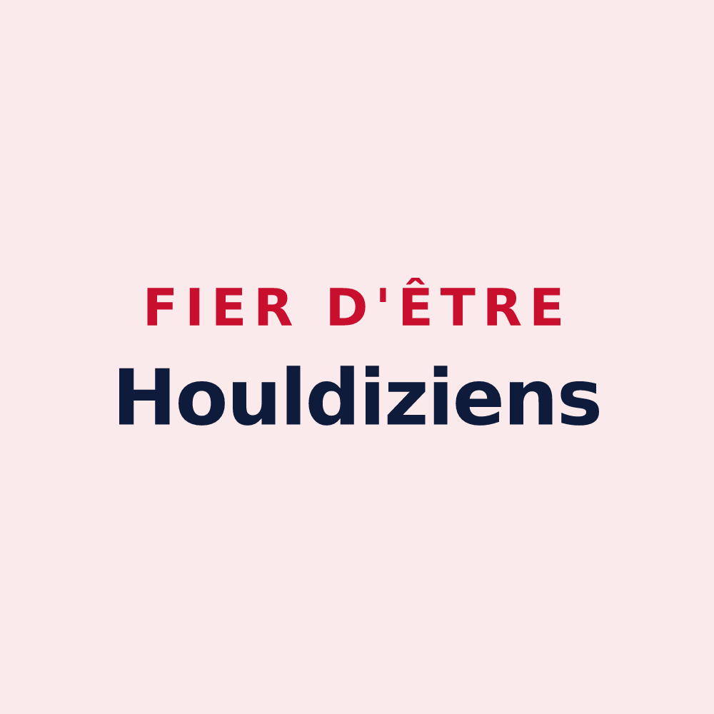 Magnet « Fier d'être Houldiziens » — design pour Houldizy