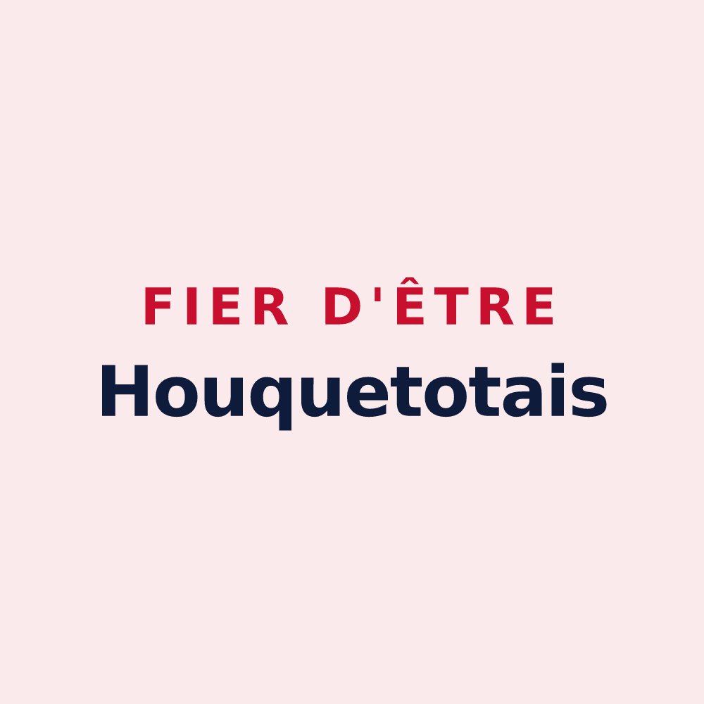 Magnet « Fier d'être Houquetotais » — design pour Houquetot