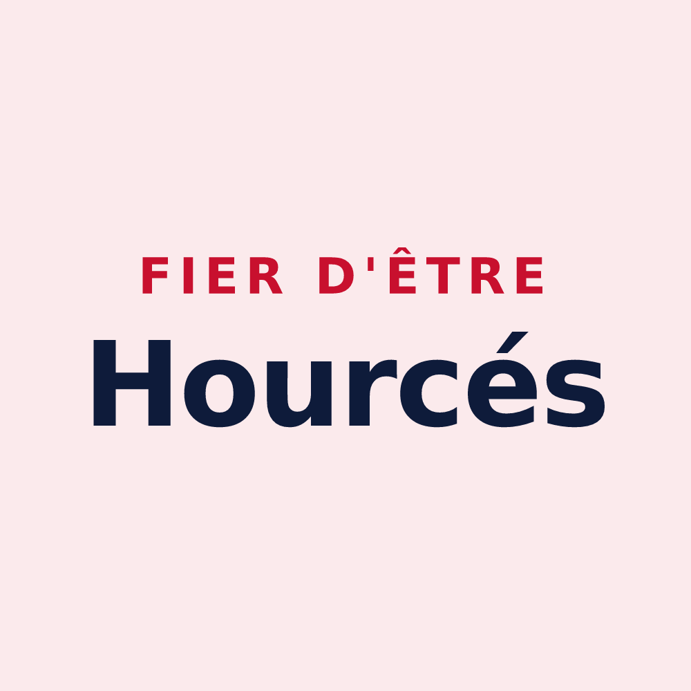 Magnet « Fier d'être Hourcés » — design pour Hourc