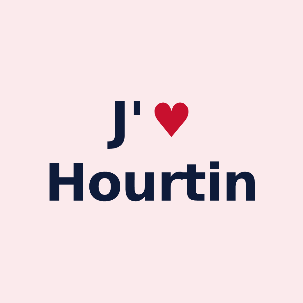 Magnet personnalisé Hourtin — design J'aime Hourtin