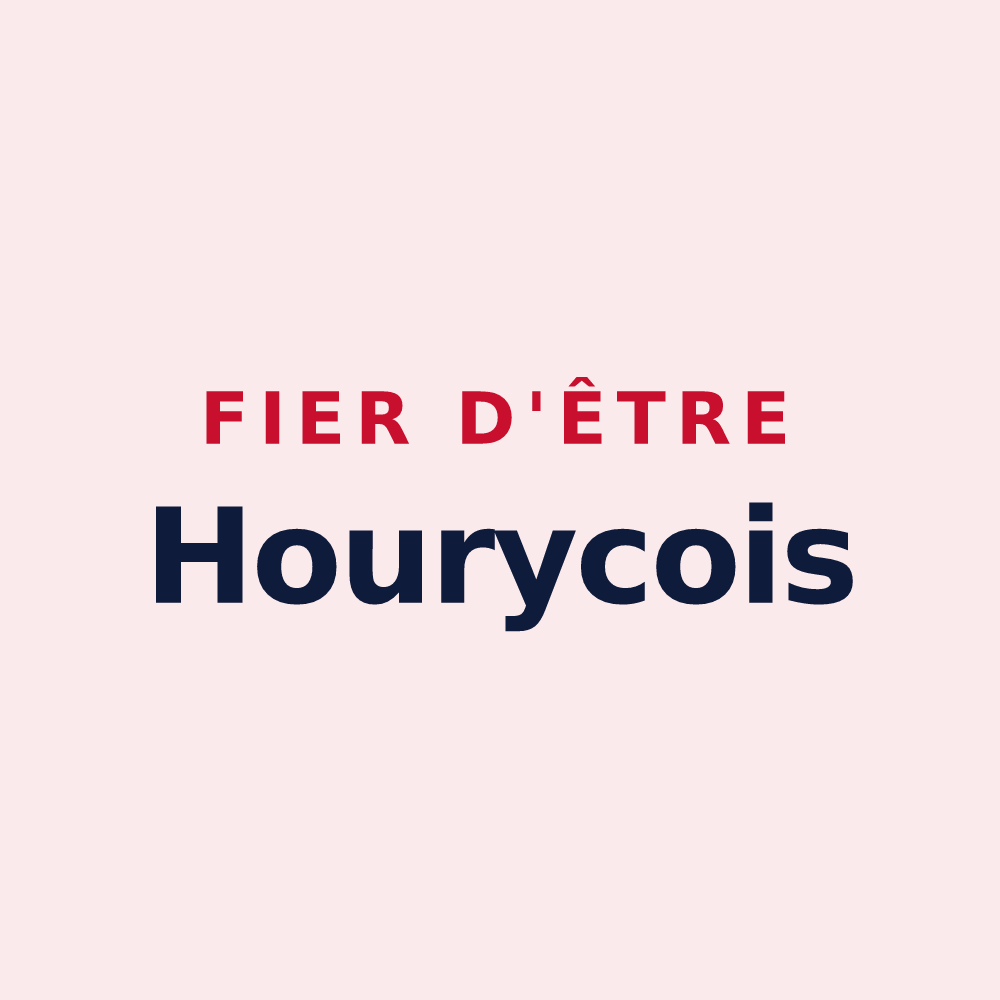 Magnet « Fier d'être Hourycois » — design pour Houry