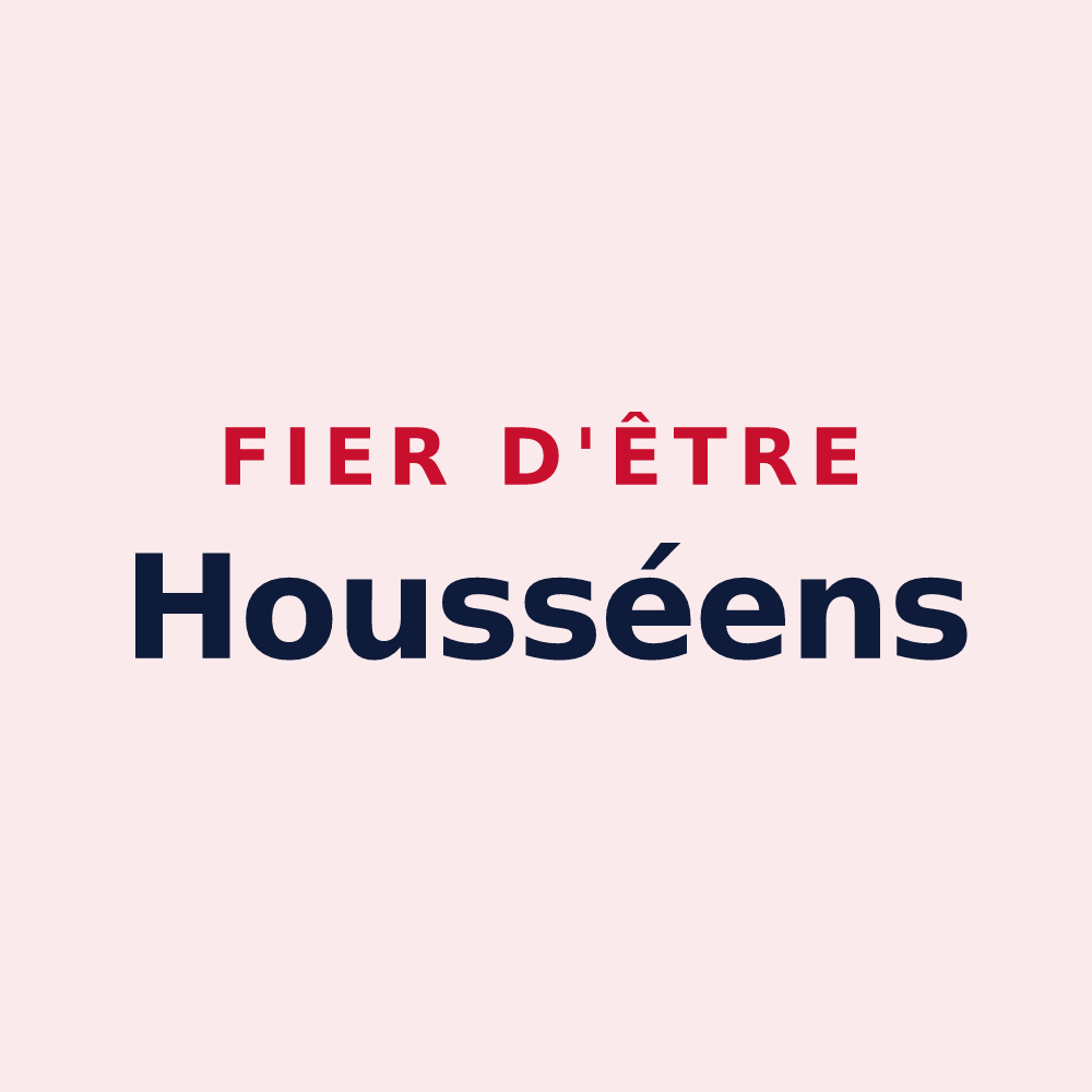 Magnet « Fier d'être Housséens » — design pour Houssay
