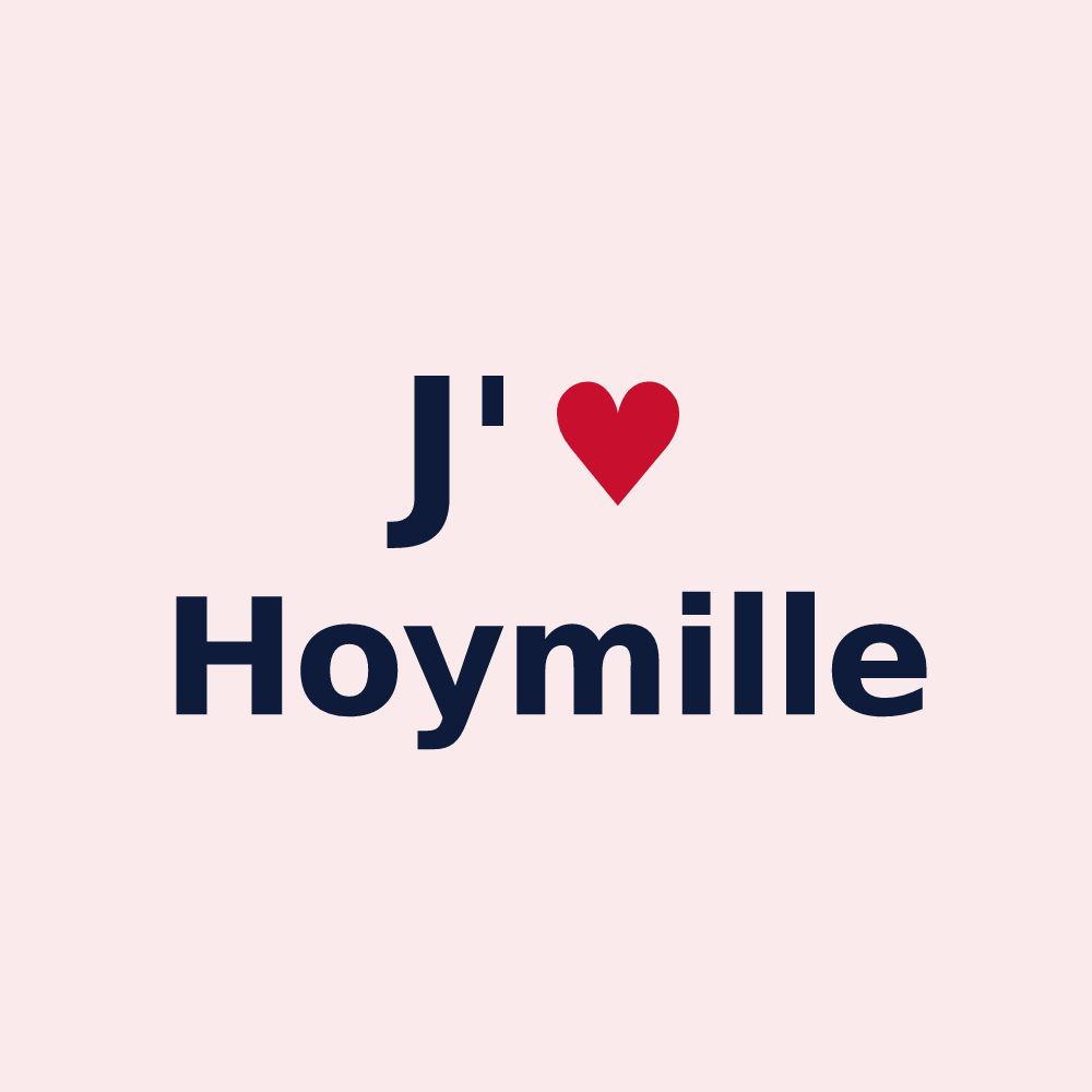Magnet personnalisé Hoymille — design J'aime Hoymille