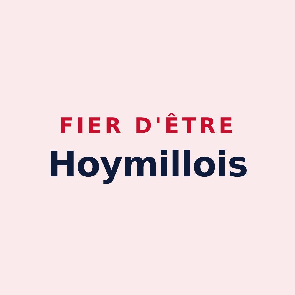 Magnet « Fier d'être Hoymillois » — design pour Hoymille