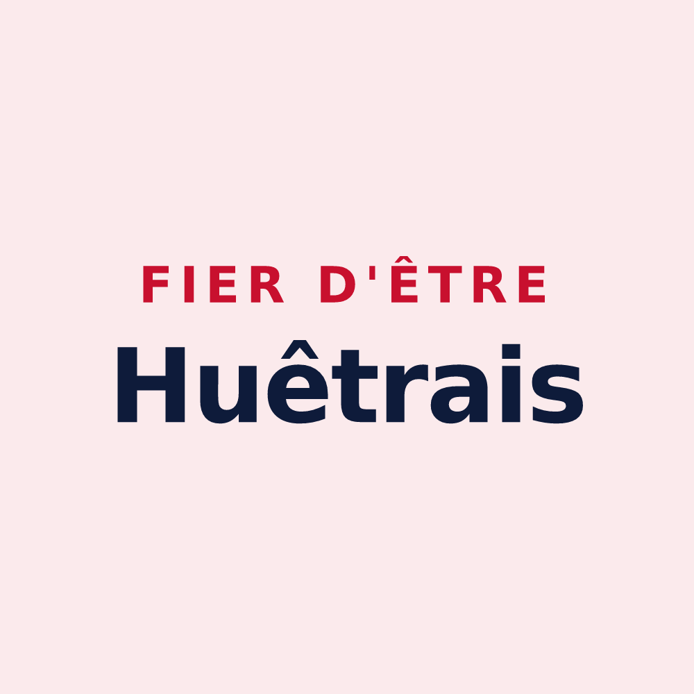 Magnet « Fier d'être Huêtrais » — design pour Huêtre