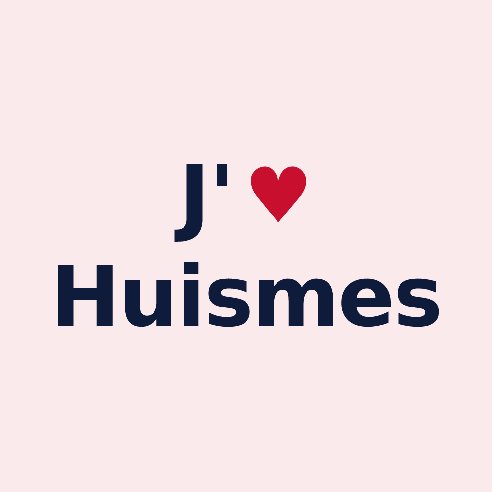 Magnet personnalisé Huismes — design J'aime Huismes